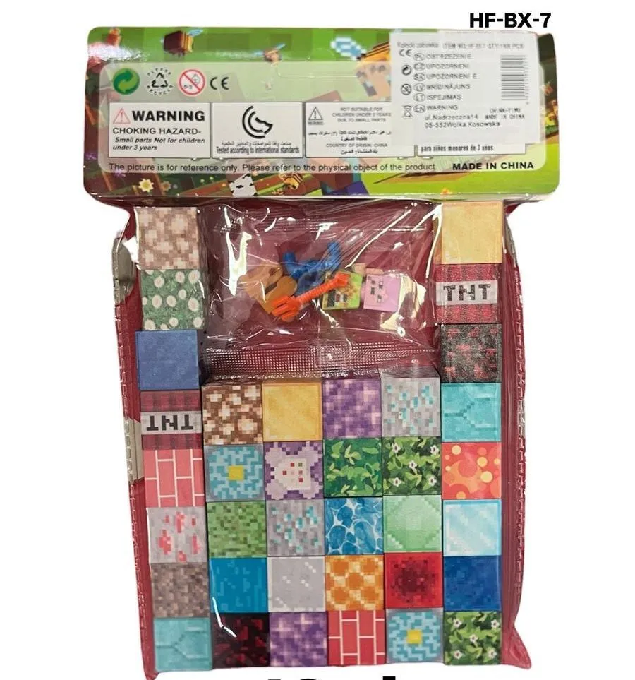 Magnetyczne klocki Minecraft 36 szt. HF-BX-7
