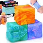 Super Stress Cube Gniotek Antystresowy Wielokolorowy