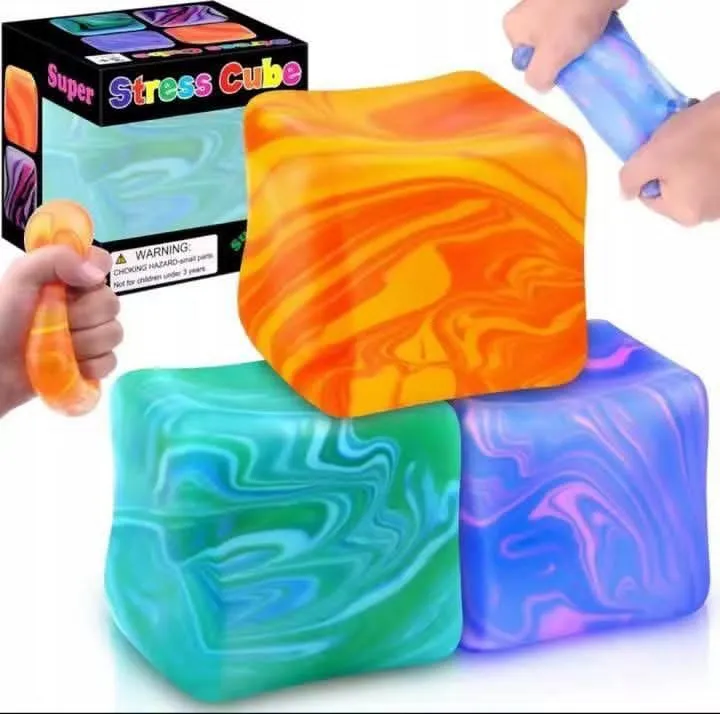 Super Stress Cube Gniotek Antystresowy Wielokolorowy