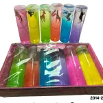 Crystal Slime Zwierząt Tęczowy Zestaw 6 fiolek