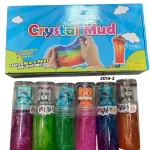 Crystal Mud Slime 6szt z Postaciami Minecraft 3+