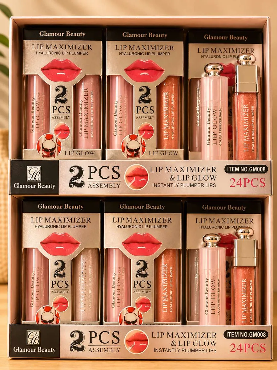 Glamour Beauty Lip Maximizer Hyaluronic 2w1 z Lip Glow