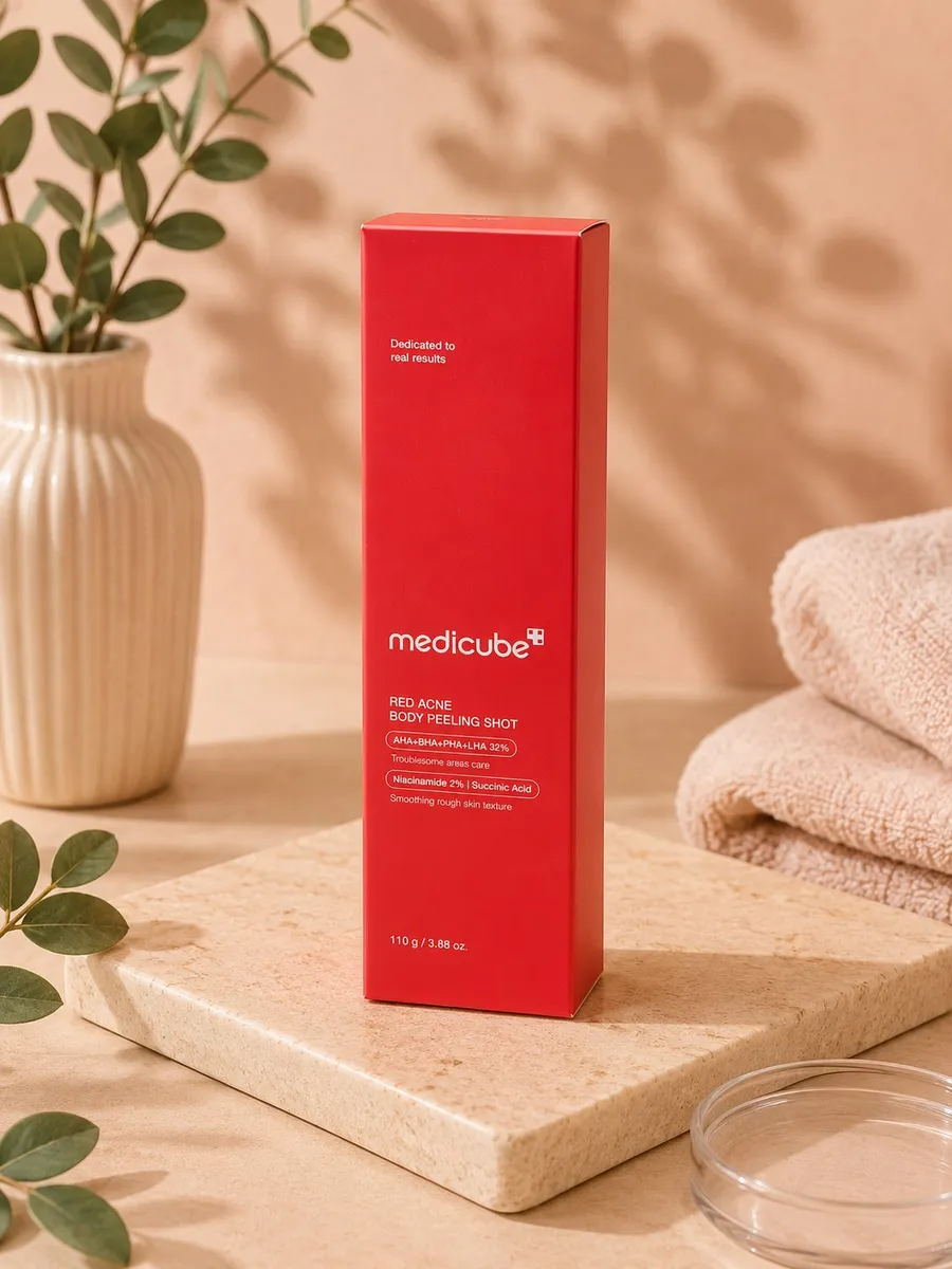Medicube Red Acne Body Peeling Shot 110g AHA BHA PHA