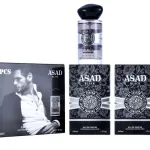 Komplet perfum Asad Black 2x50ml Eau de Parfum