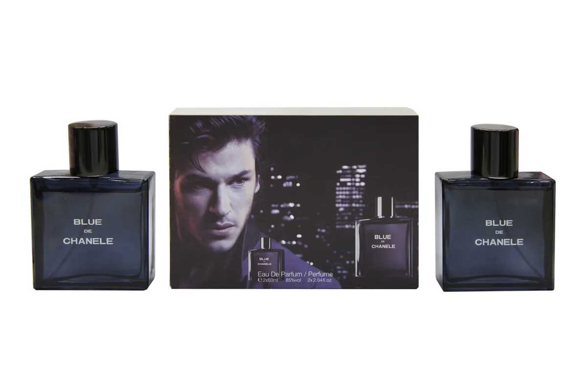 Komplet Perfum Blue Chanel 2x50ml Męskie