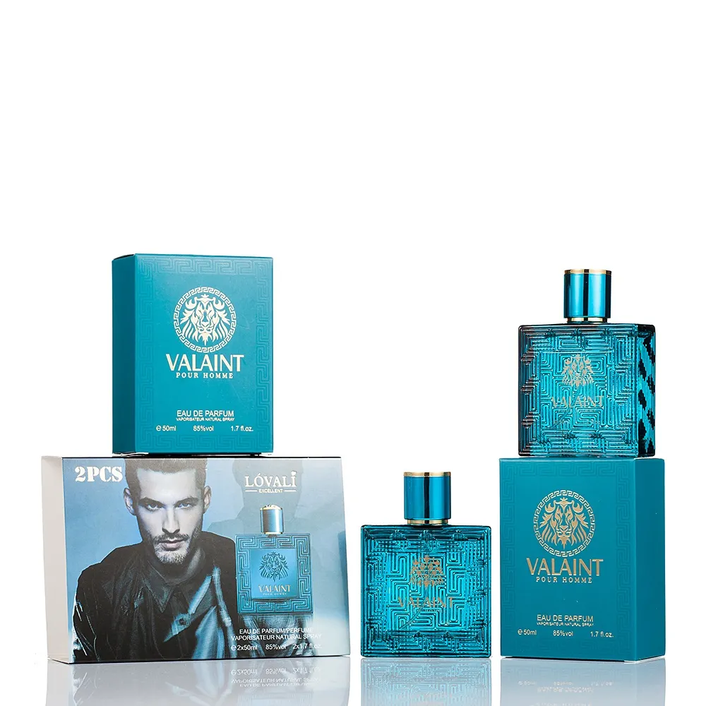 Valainit Pour Homme Komplet 2x50ml Eau de Parfum Turkusowy