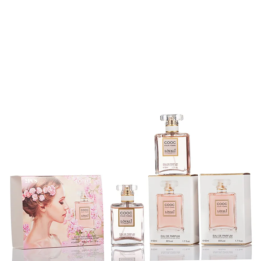 Komplet perfum damskich LOVALI 2x50ml Eau de Parfum