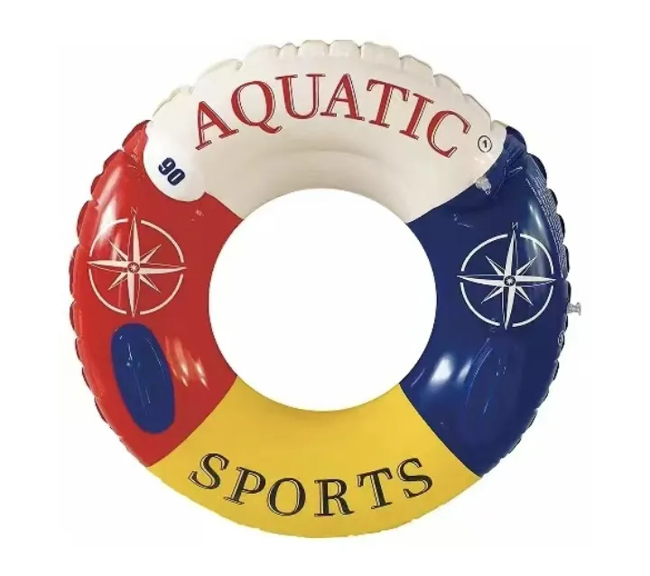 Koło ratunkowe Aquatic Sports 90cm kolorowe