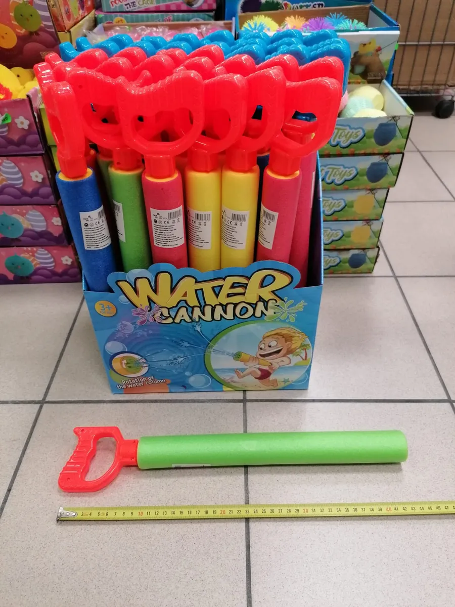 Pistolet WODNY Water Cannon kolorowy 3+ 40cm