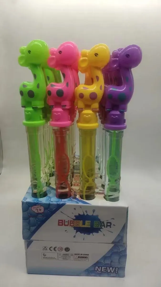 Bubble Bar Żirafki Mydło do Baniek Multikolor 3+