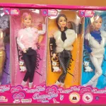 Zestaw 4 lalek Champ Girl Dress Up 3+