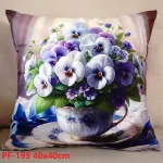 Poszewka Dekoracyjna Bratek 40x40cm PF-195