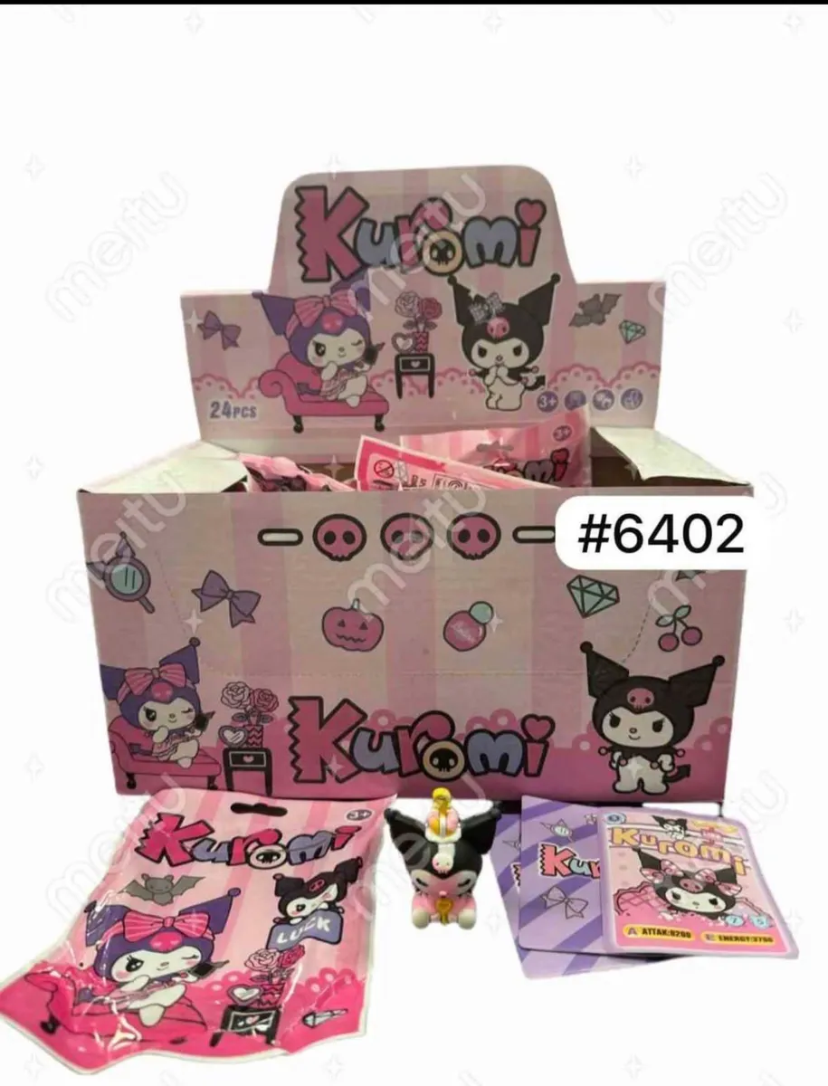 Saszetki Kuromi Sanrio Różowe 24 szt #6402