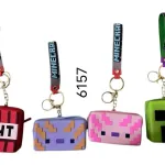 Portfel Minecraft Mix Kolorów z Postaciami Gry