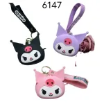 Portfel Kuromi Sanrio Różowy Czarny Fioletowy