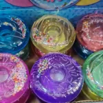 Zabawki Slime Donut Rainbow 6 kolorów