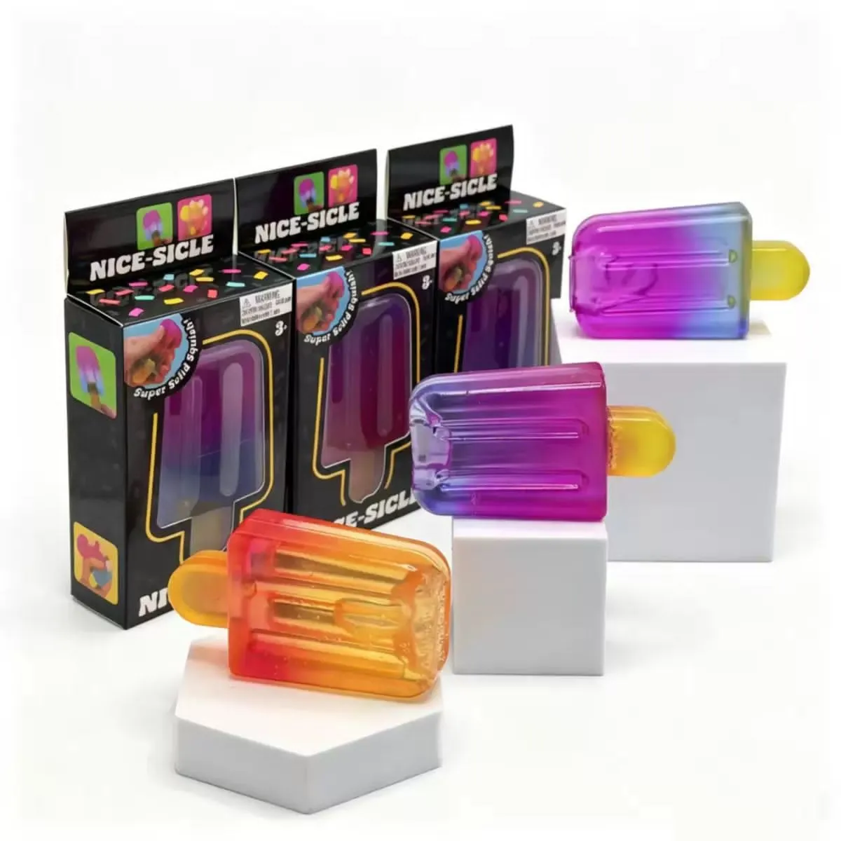Gniotka Nice Sicle Lollipop Squeeze Toy Wielokolorowa