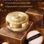 Puder do twarzy JOSUR 24K Gold Diamond z peptydami i aminokwasami