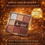 Paleta cieni do powiek JOSUR 9 kolorów matowe i błyszczące