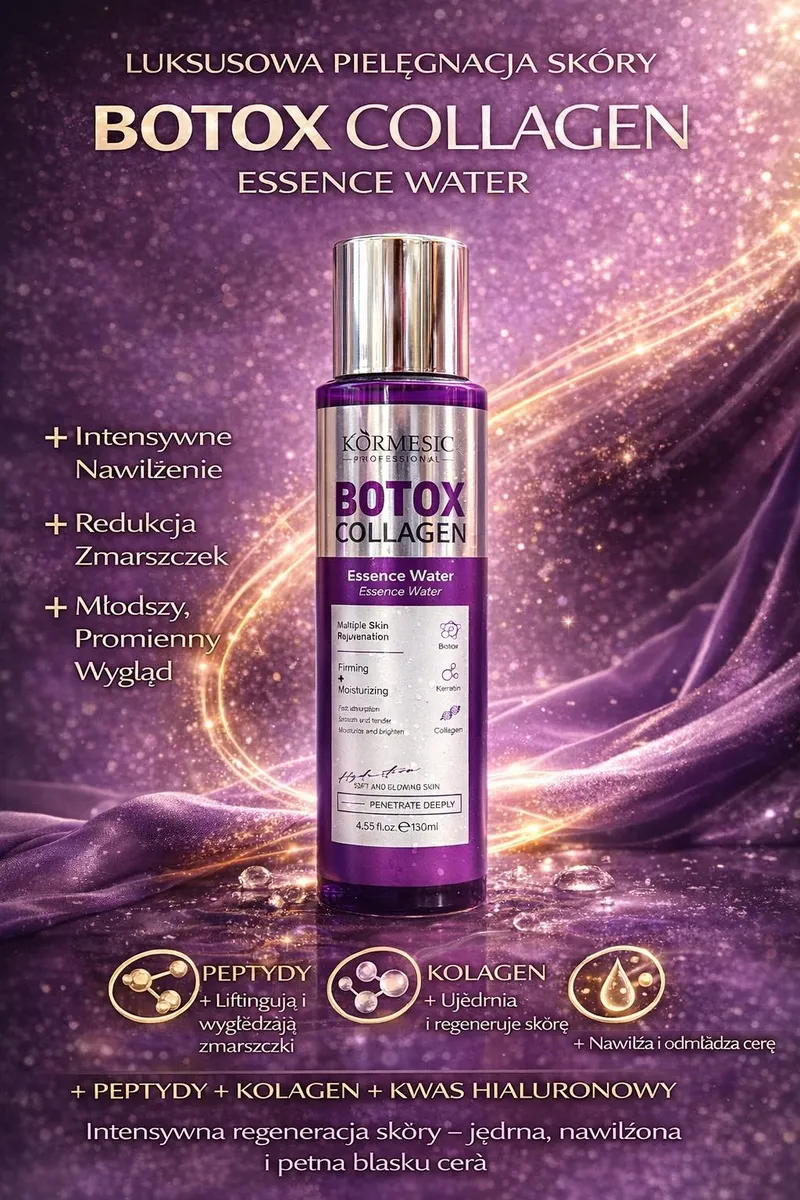 Esencja do twarzy Körmesic Botox Collagen 130ml nawilżająca