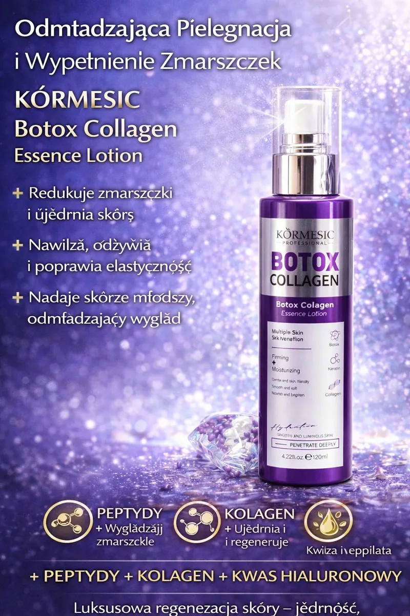 Kormesic Botox Collagen Essence Lotion 120ml Przeciwstarzeniowy