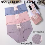 Majtki damskie Hana bawełniane z koronką zestaw kolorów M-XL