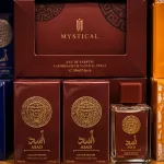 Woda perfumowana Mystical Asad 30ml bordowa z motywem lwa