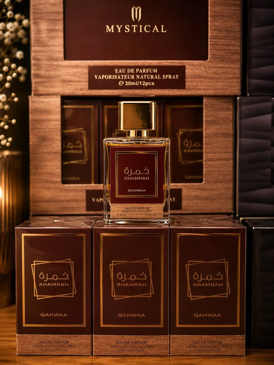 Woda perfumowana Mystical Khamrah Qahwaa 30ml elegancka