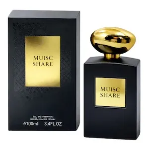 Woda perfumowana MUISC SHARE 100ml czarno-złota