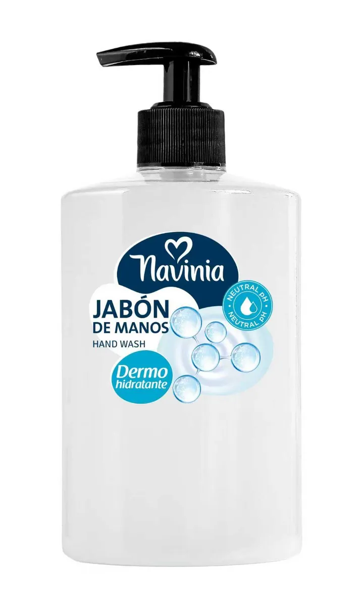Mydło w płynie Navinia 500ml z pompką nawilżające
