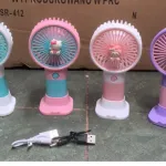 Mini Wiatraczek Ręczny z Postaciami USB Przenośny Wentylator