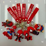 Brelok Gumowy Spider-Man z Paskiem Figurka Superbohatera