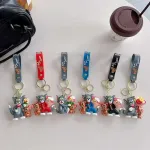 Brelok Gumowy Tom i Jerry z Paskiem Różne Kolory