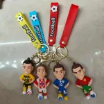 Brelok Piłkarski Figurka Piłkarza Mix Wzorów Zestaw 12 szt.