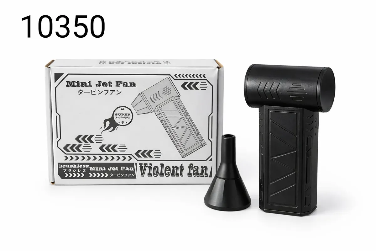 Mini Jet Fan Violent Fan Czarny Dmuchawa Turbinowa Przenośna