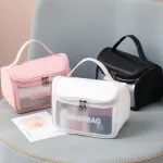Kosmetyczka Przezroczysta WASHBAG z Rączką - Zestaw 3 Kolory