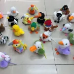 Pluszowy Brelok Ptak Maskotka Mix Wzorów 12cm