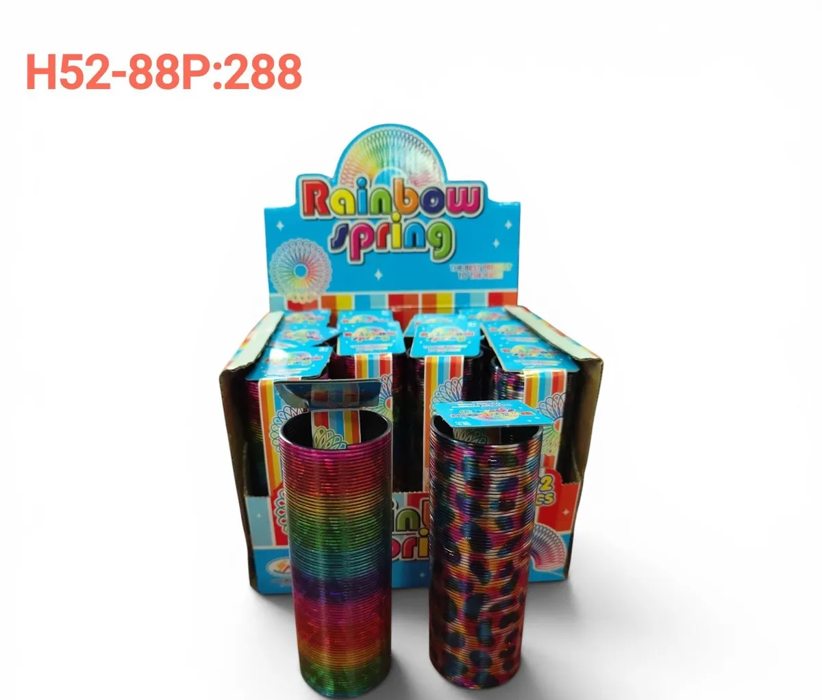 Sprężyna Rainbow Spring Metalowa Tęczowa Zabawka Antystresowa