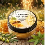 Krem Rozgrzewający Editt Cosmetics z Jadem Pszczelim i Kamforą 220g