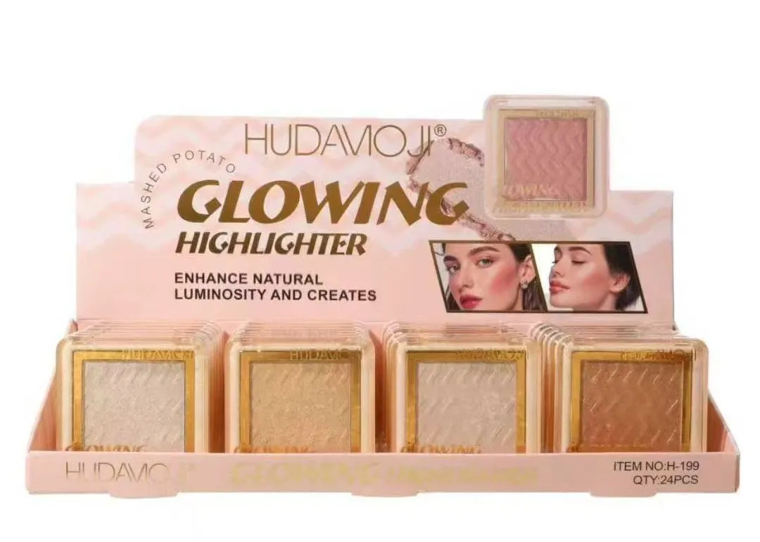 Rozświetlacz do twarzy HUDAMOJI Mashed Potato Glowing Highlighter