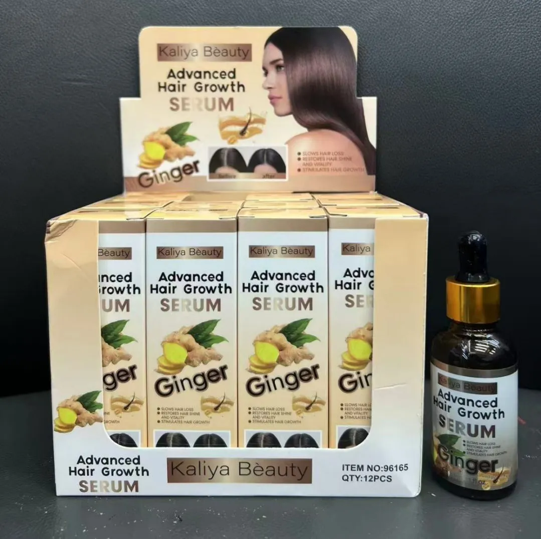 Serum do włosów Kaliya Beauty Ginger na porost 12 sztuk