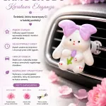 Zapach samochodowy Króliczek Kwiatowa Elegancja na nawiew