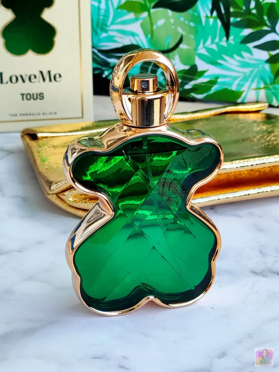 Perfumy Tous LoveMe The Emerald Elixir 100ml w kształcie misia