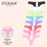 Damskie stringi bezszwowe Dyana Intimates zestaw kolorowy S-L