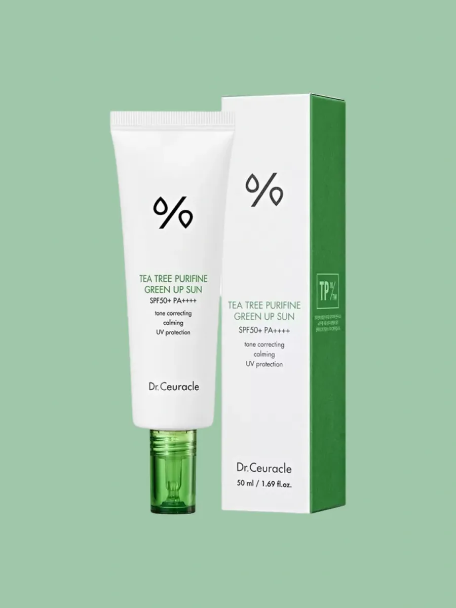Dr.Ceuracle Tea Tree Purifine Green Up Sun SPF50+ 50ml