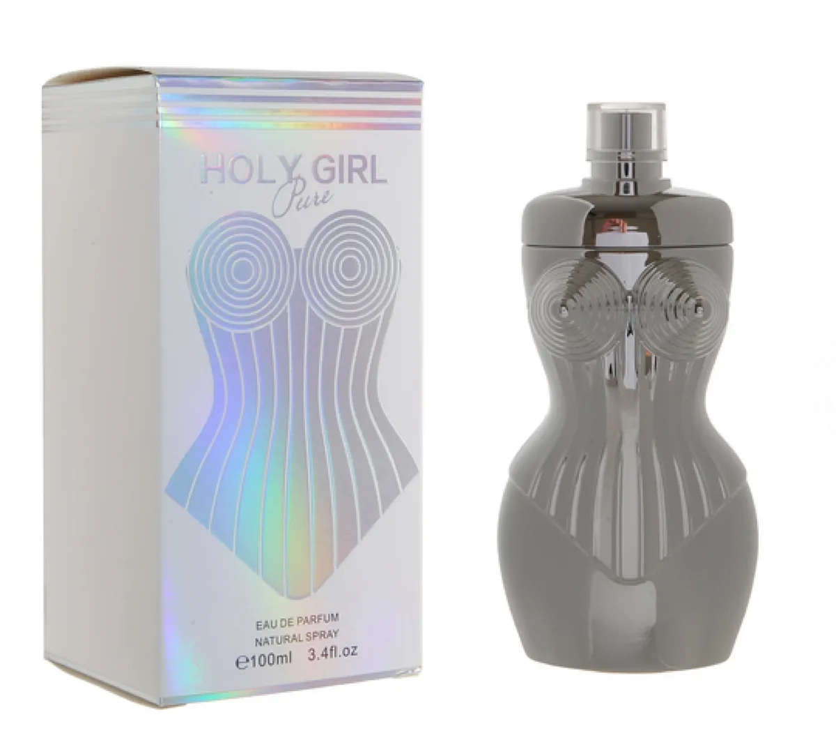 Woda perfumowana Holy Girl Pure 100ml damska w kształcie gorsetu