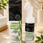 Pianka do mycia twarzy Huda Beauty Bamboo Charcoal 180ml