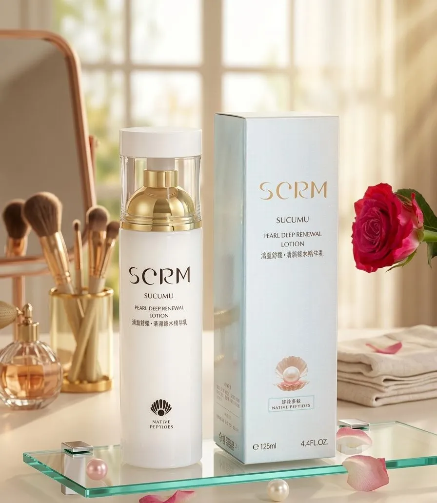Krem SCRM Sucumu Pearl Deep Renewal Lotion 125ml z Peptydami