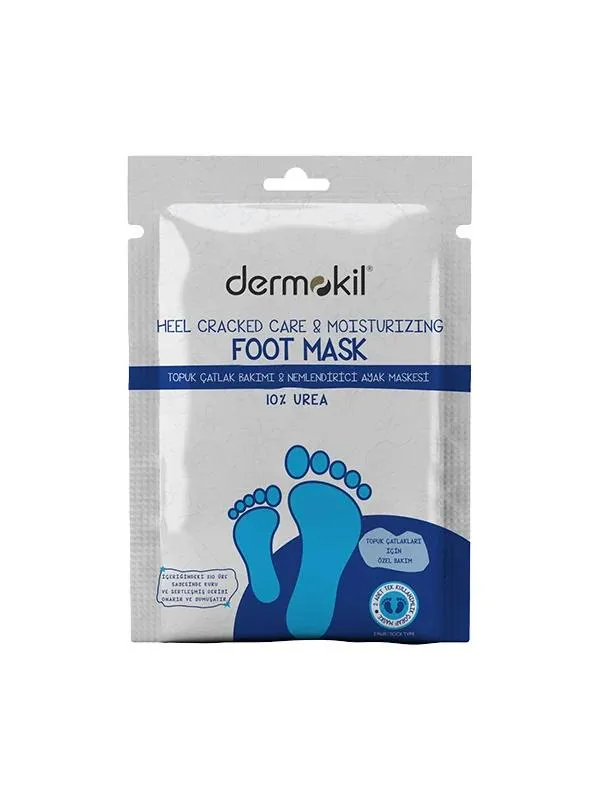 Dermokil Maska do Stóp z Mocznikiem 10% na Popękane Pięty 30ml