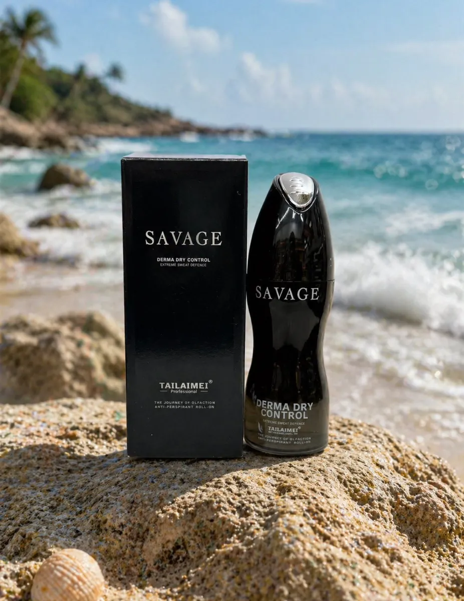 Antyperspirant męski Savage Derma Dry Control Roll-on